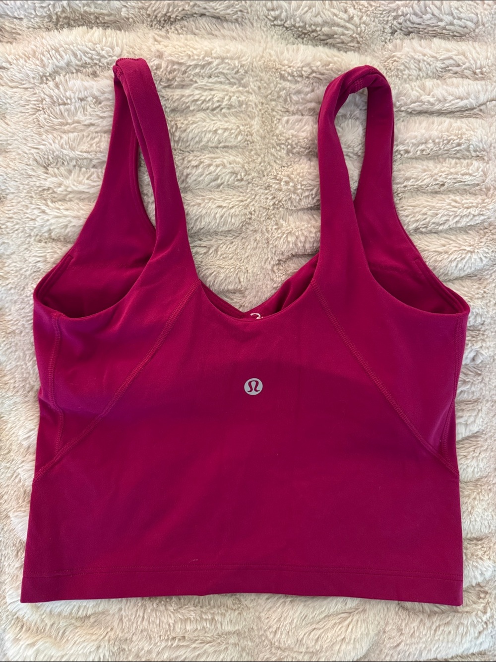 lululemon athletica Fuchsia/Magenta Supportive Sports Bra Tank
